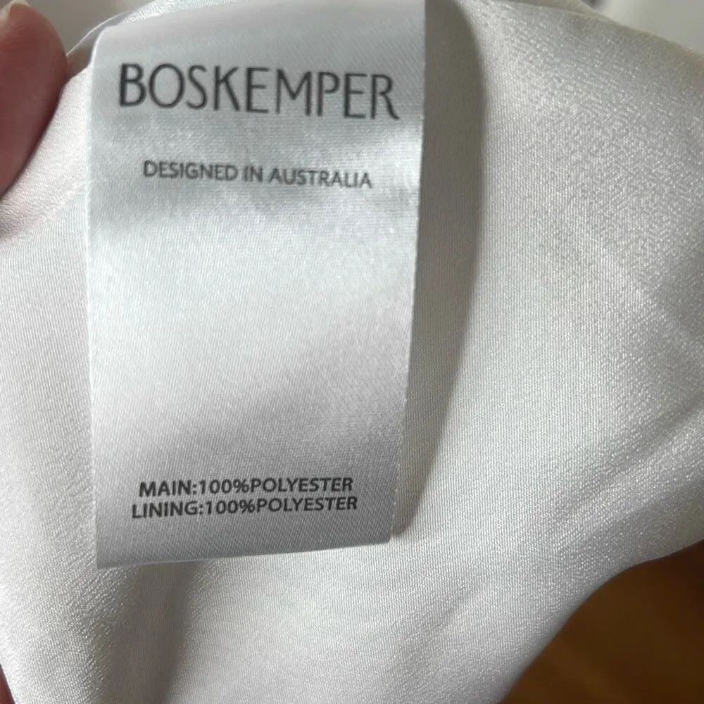 Anthropologie Boskemper Valley Bow Crop Top In White Nwt Size Xl — image 5 of 5